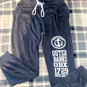 Women’s Soft grey Outer Banks sweatpants